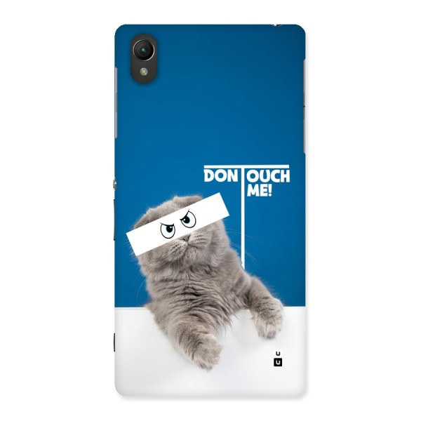 Kitty Dont Touch Back Case for Xperia Z2