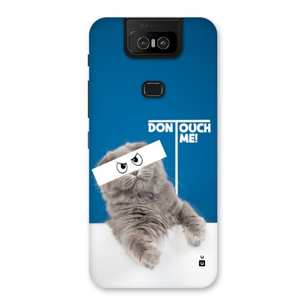 Kitty Dont Touch Back Case for Zenfone 6z