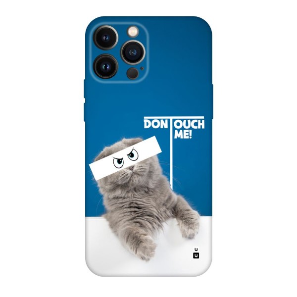 Kitty Dont Touch Back Case for iPhone 13 Pro Max