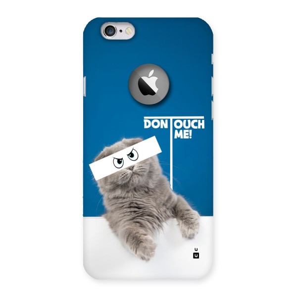 Kitty Dont Touch Back Case for iPhone 6 Logo Cut