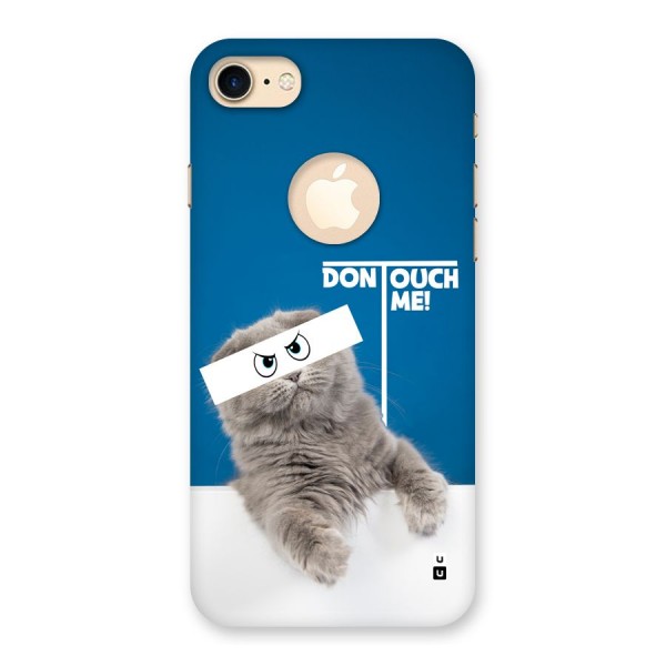 Kitty Dont Touch Back Case for iPhone 8 Logo Cut