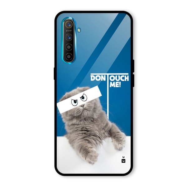 Kitty Dont Touch Glass Back Case for Realme X2