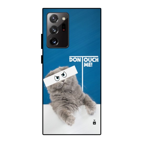 Kitty Dont Touch Metal Back Case for Galaxy Note 20 Ultra