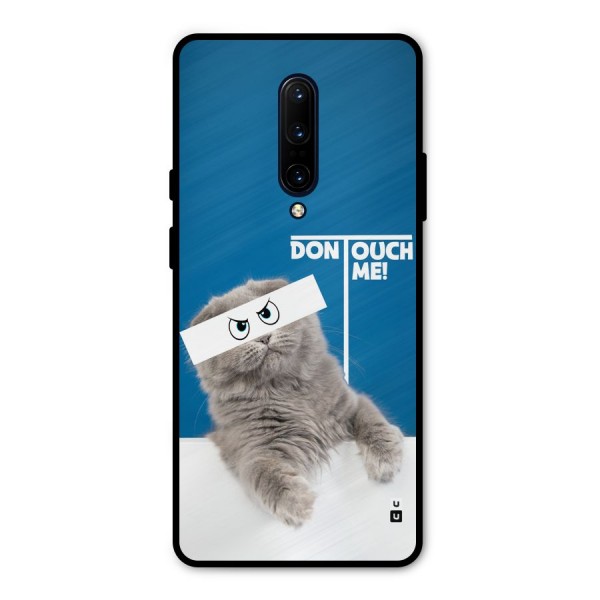 Kitty Dont Touch Metal Back Case for OnePlus 7 Pro