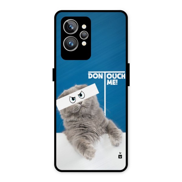 Kitty Dont Touch Metal Back Case for Realme GT2 Pro