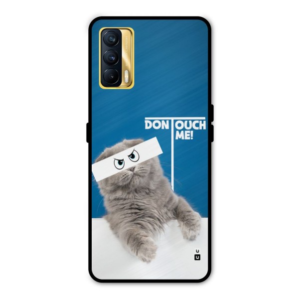 Kitty Dont Touch Metal Back Case for Realme X7