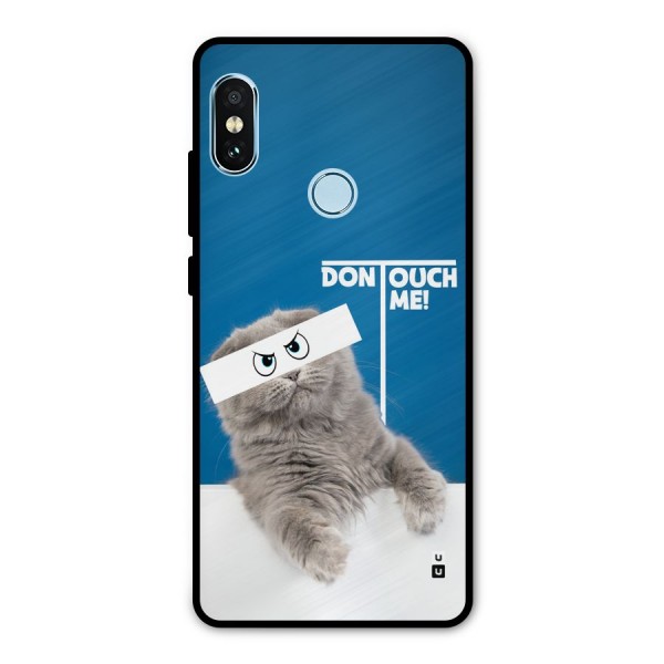 Kitty Dont Touch Metal Back Case for Redmi Note 5 Pro