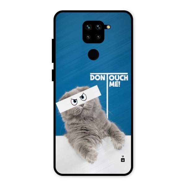 Kitty Dont Touch Metal Back Case for Redmi Note 9