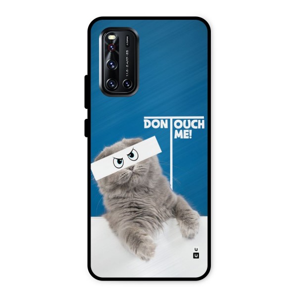 Kitty Dont Touch Metal Back Case for Vivo V19