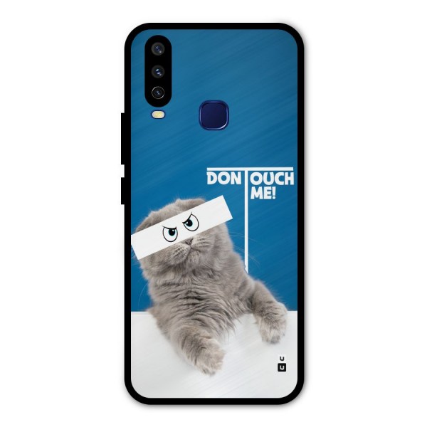 Kitty Dont Touch Metal Back Case for Vivo Y12