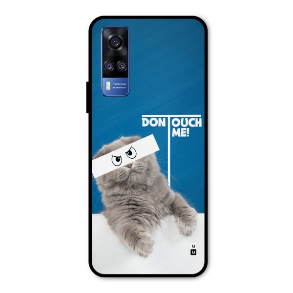 Kitty Dont Touch Metal Back Case for Vivo Y51A
