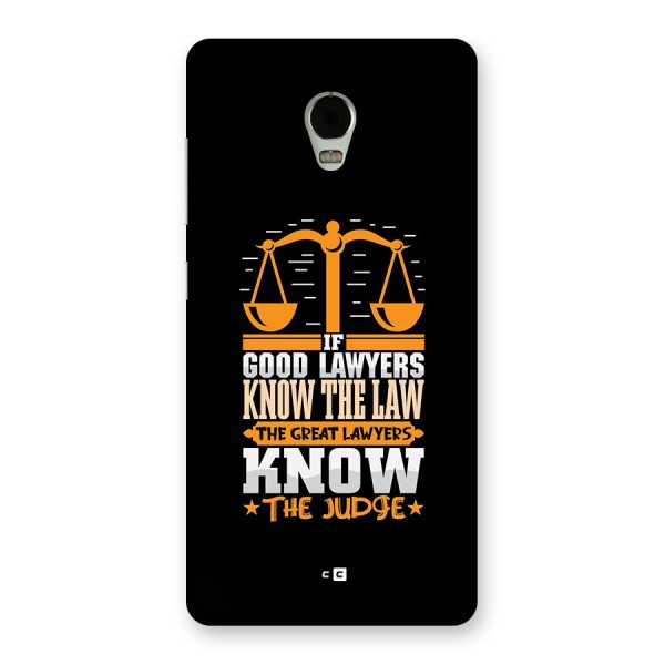 Know The Judge Back Case for Lenovo Vibe P1