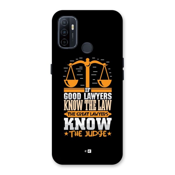 Know The Judge Back Case for Oppo A32