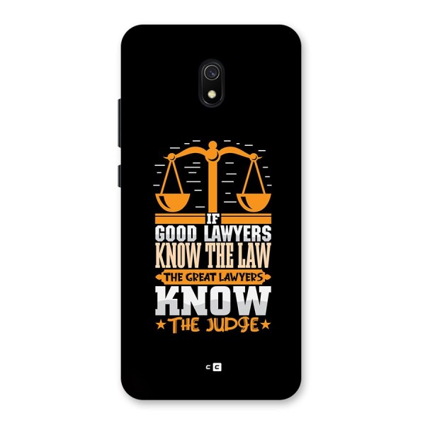 Know The Judge Back Case for Redmi 8A