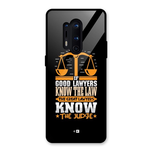 Know The Judge Glass Back Case for OnePlus 8 Pro