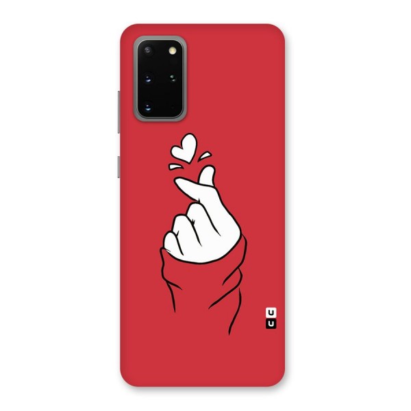 Korean Love Sign Back Case for Galaxy S20 Plus