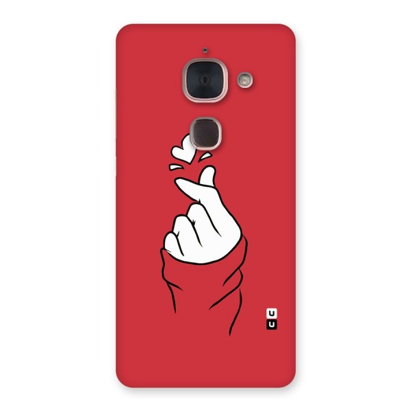 Korean Love Sign Back Case for Le Max 2