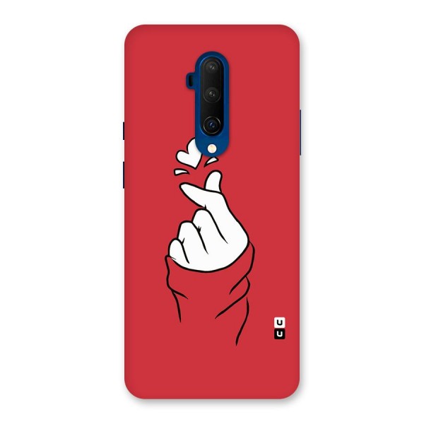 Korean Love Sign Back Case for OnePlus 7T Pro