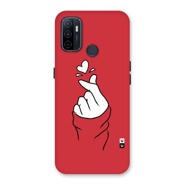 Korean Love Sign Back Case for Oppo A53