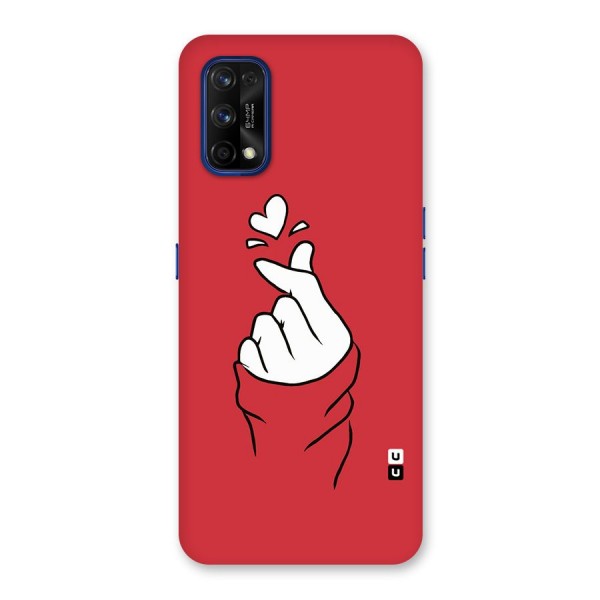 Korean Love Sign Back Case for Realme 7 Pro