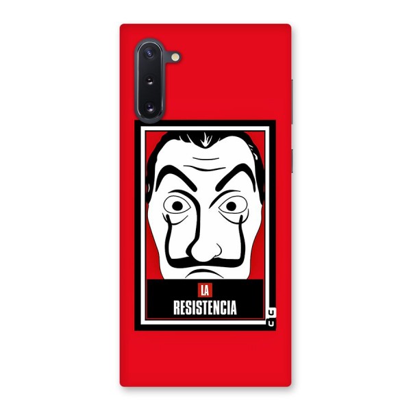 La Resistencia Minimalist Back Case for Galaxy Note 10