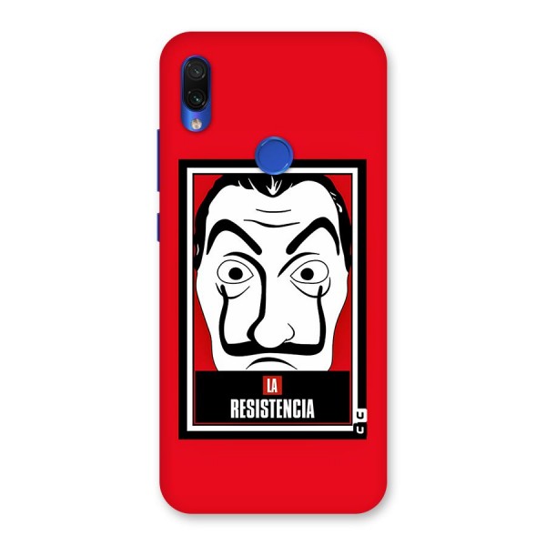 La Resistencia Minimalist Back Case for Redmi Note 7S