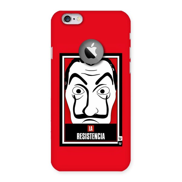 La Resistencia Minimalist Back Case for iPhone 6 Logo Cut
