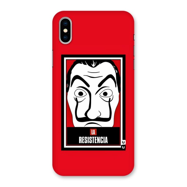 La Resistencia Minimalist Back Case for iPhone XS