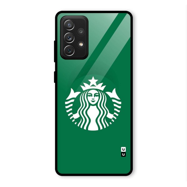 Lady StarBucks Glass Back Case for Galaxy A72