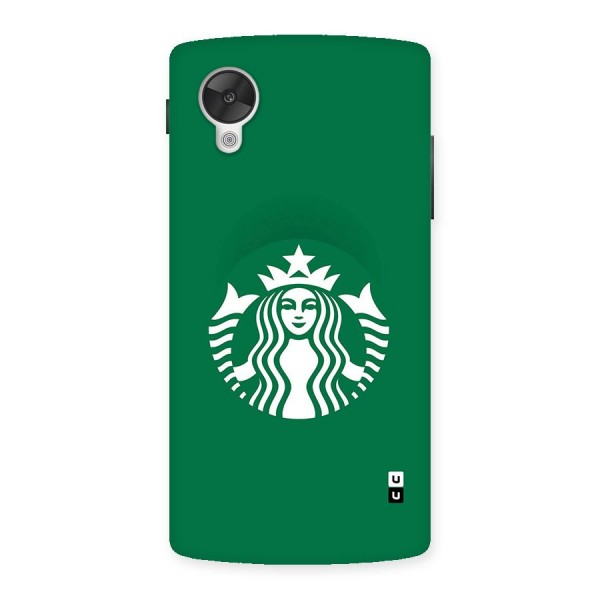 Lady StarBucks Back Case for Google Nexus 5