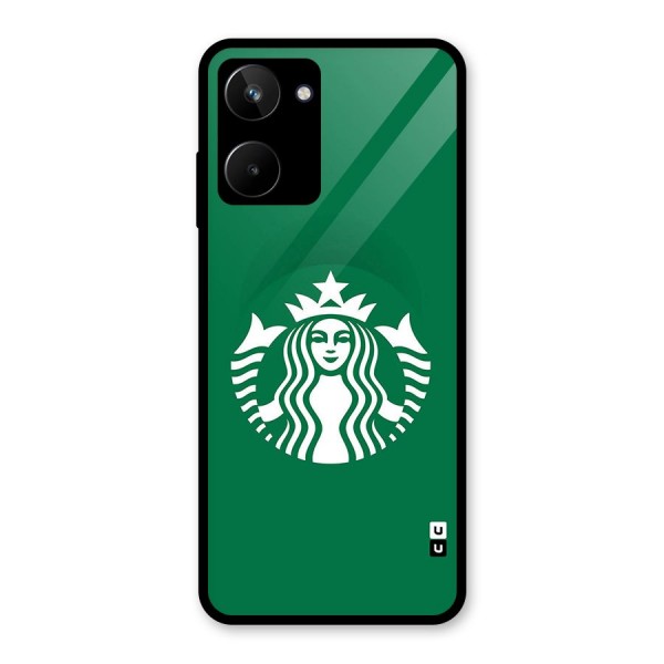 Lady StarBucks Glass Back Case for Realme 10