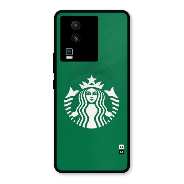 Lady StarBucks Metal Back Case for iQOO Neo 7