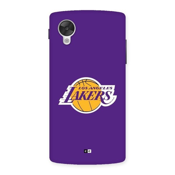 Lakers Angles Back Case for Google Nexus 5