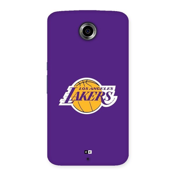 Lakers Angles Back Case for Google Nexus 6