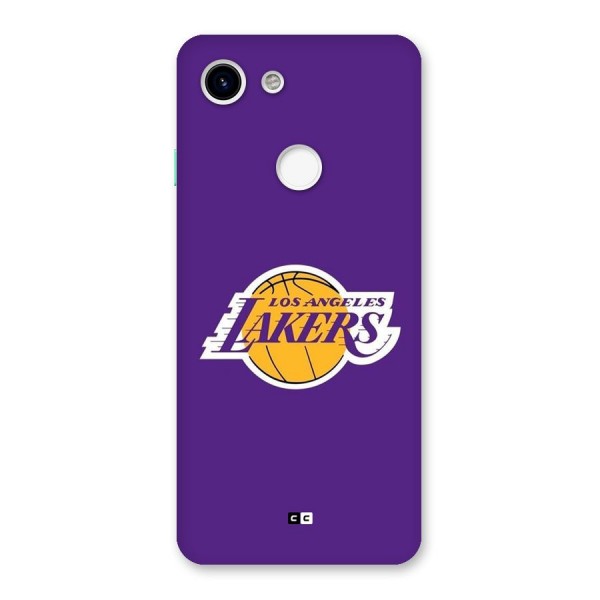 Lakers Angles Back Case for Google Pixel 3