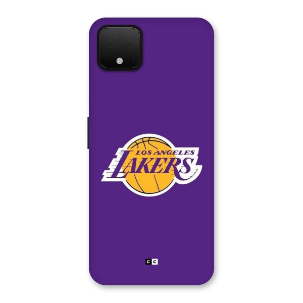 Lakers Angles Back Case for Google Pixel 4 XL