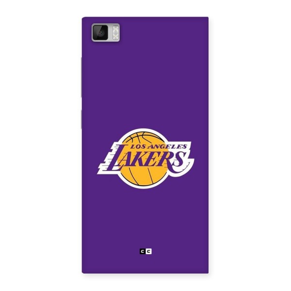Lakers Angles Back Case for Mi3