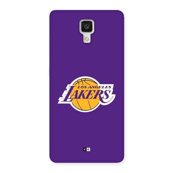 Lakers Angles Back Case for Mi4