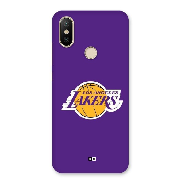 Lakers Angles Back Case for Mi A2