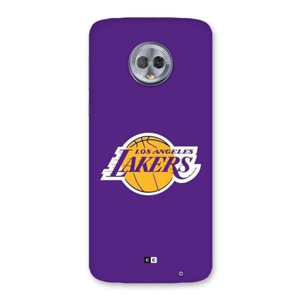 Lakers Angles Back Case for Moto G6 Plus