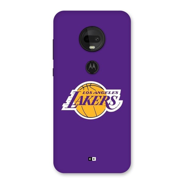 Lakers Angles Back Case for Moto G7
