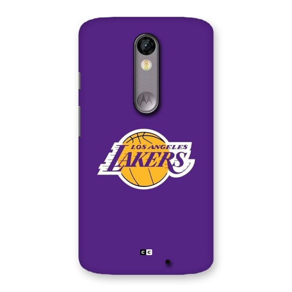Lakers Angles Back Case for Moto X Force