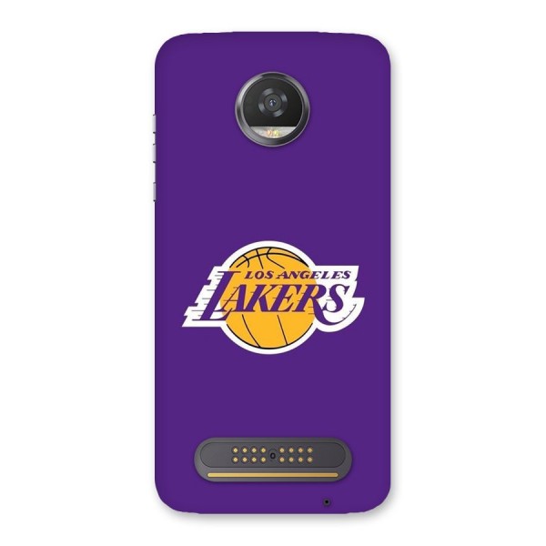 Lakers Angles Back Case for Moto Z2 Play