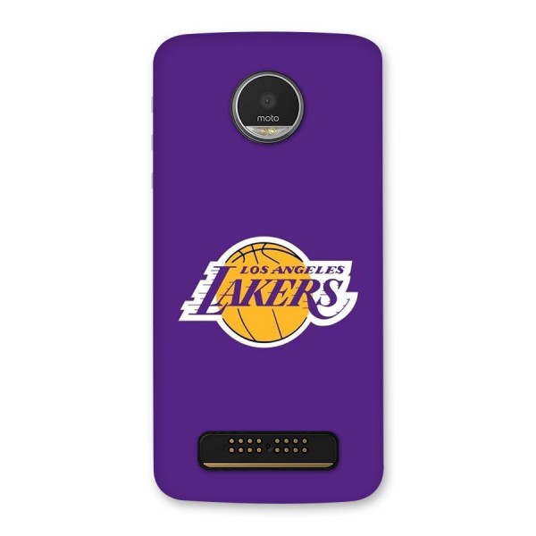 Lakers Angles Back Case for Moto Z Play