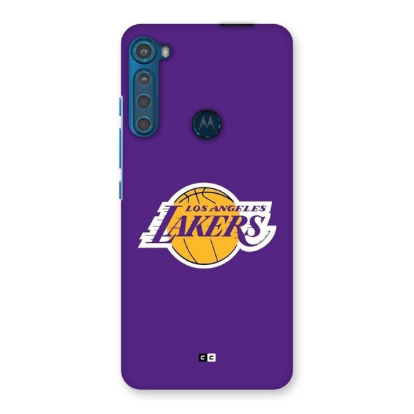 Lakers Angles Back Case for Motorola One Fusion Plus