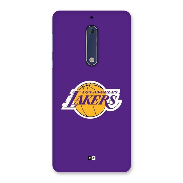 Lakers Angles Back Case for Nokia 5