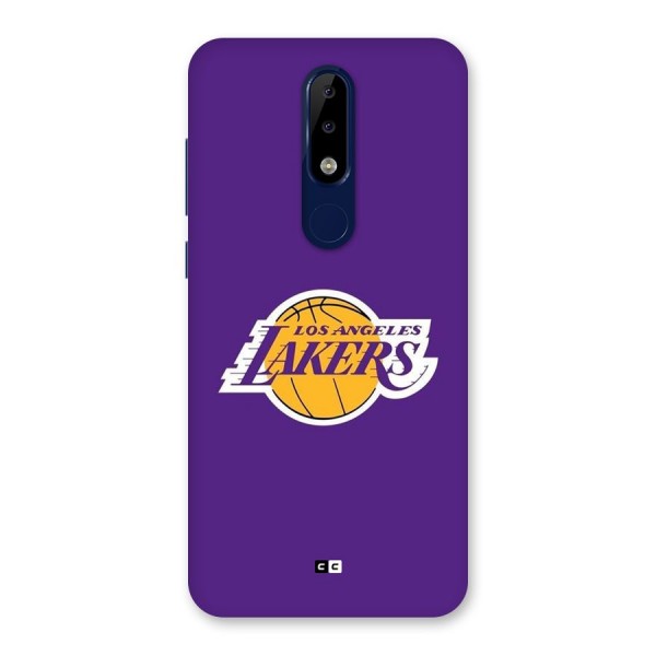 Lakers Angles Back Case for Nokia 5.1 Plus