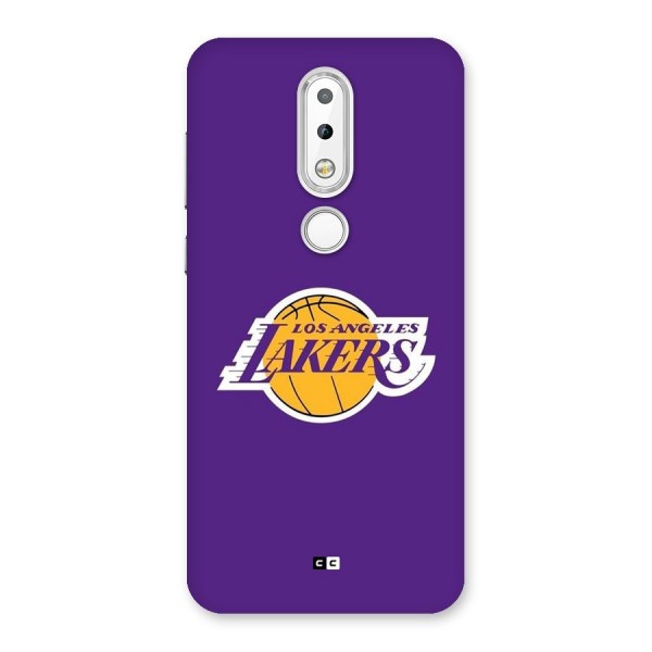 Lakers Angles Back Case for Nokia 6.1 Plus