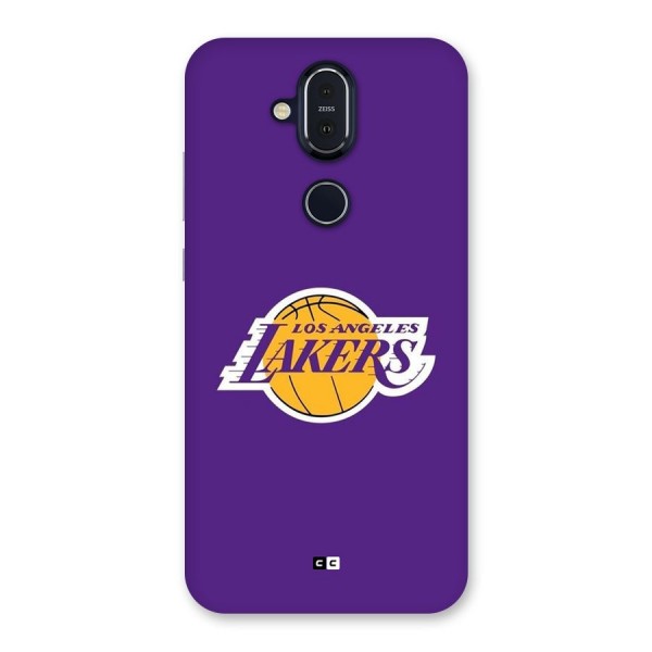 Lakers Angles Back Case for Nokia 8.1