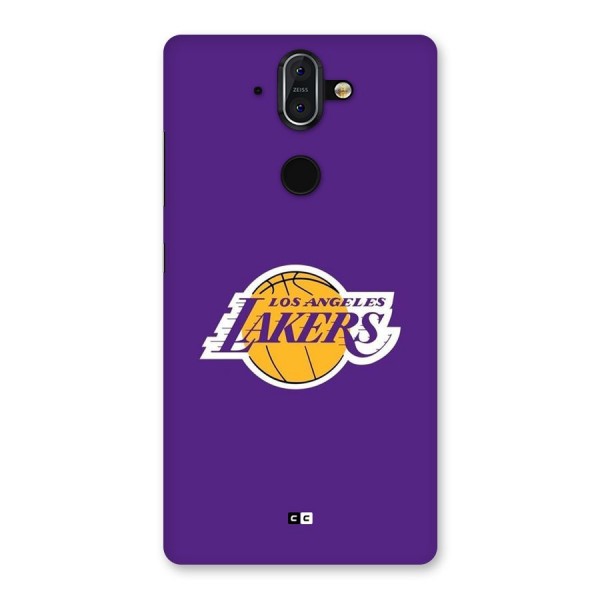 Lakers Angles Back Case for Nokia 8 Sirocco